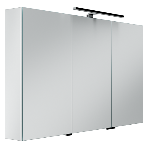 Зеркальный шкаф для ванной комнаты SANCOS Hilton 1200x148х740 мм, с LED подсветкой,арт. Z1200