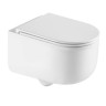 AQM2013PRO Унитаз подвесной сиденье SoftClose, технология смыва Invisible, скрыт крепеж. 490х360х380