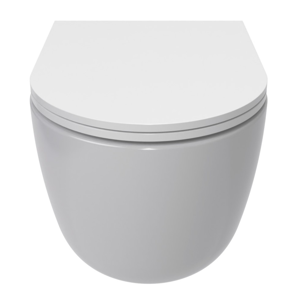 AQM2013PRO Унитаз подвесной сиденье SoftClose, технология смыва Invisible, скрыт крепеж. 490х360х380