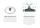 Душевой комплект Next VSFW-1N3TGM термостатический встраиваемый, трехрежимный, вороненная сталь