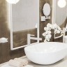 Смеситель Hansgrohe Finoris для раковины, 1 отверстие, со сливным клапаном Рush-Ореn, цвет: белый матовый 76070700