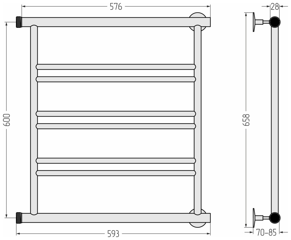 Минор 0601 600х600 (2+2+2) П
