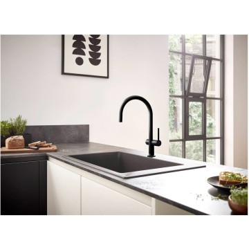 Смеситель для кухни Hansgrohe Talis M54 с запорным вентилем, 1jet 72805000, хром