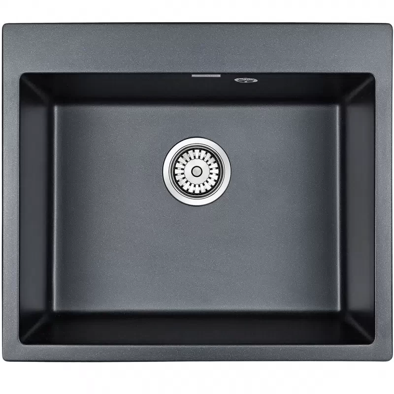 Мойка KANTE 60, IT-GRANIT, PM106052-AN, антрацит, 600х520 мм, Paulmark