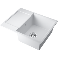 Кухонная мойка Omoikiri Daisen 65T-WH Tetogranit/белый