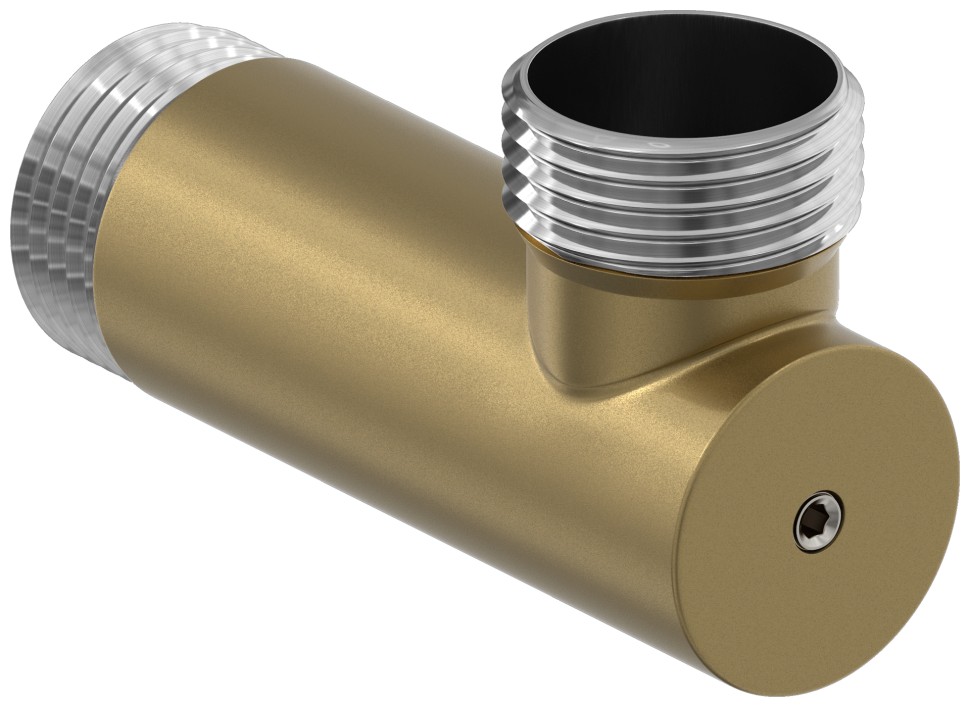 Уголок со спускным клапаном переходной (G 1" НР х G 1" НР)