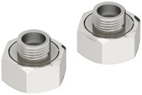 Комплект фитингов прямой (G 1" НГ х G 1/2" НР) / 2 шт.