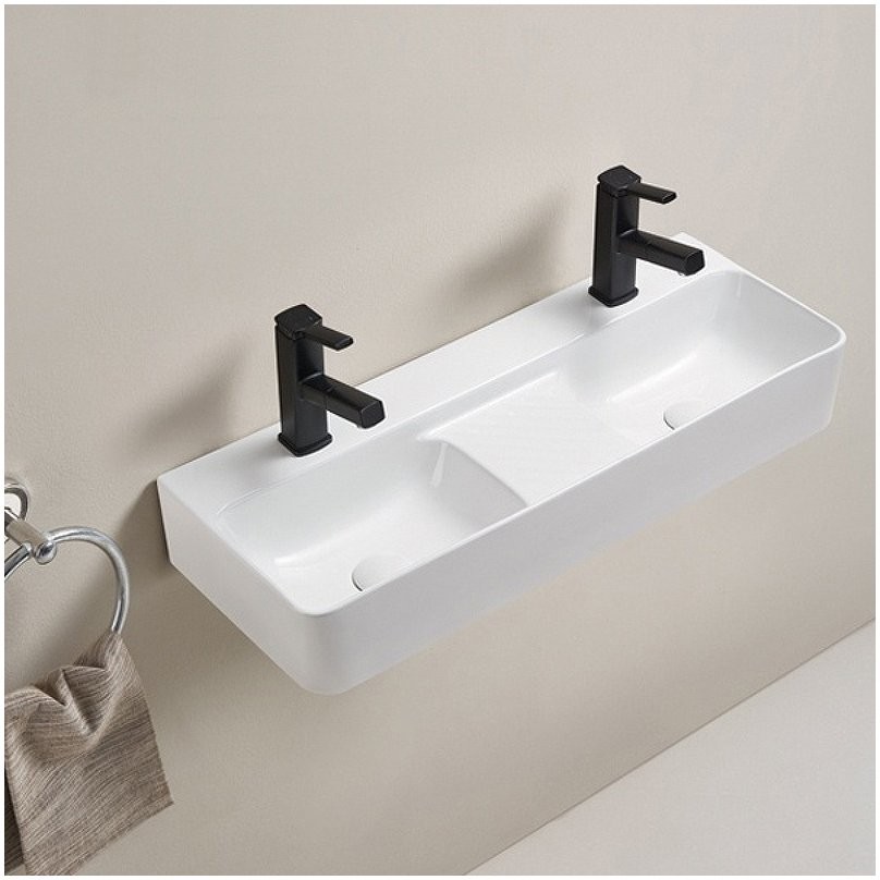 Раковина Ceramalux подвесная 78694 цвет белый