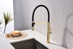 Смеситель для кухни LEADER, светлое золото, Le214101-LG, Paulmark