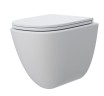 AQM2014PRO Унитаз подвесной сиденье SoftClose, технология смыва Invisible, скрыт крепеж. 520х360х400