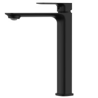 AQM6314MB Monza Смеситель для раковины однорычажный, Черный матовый