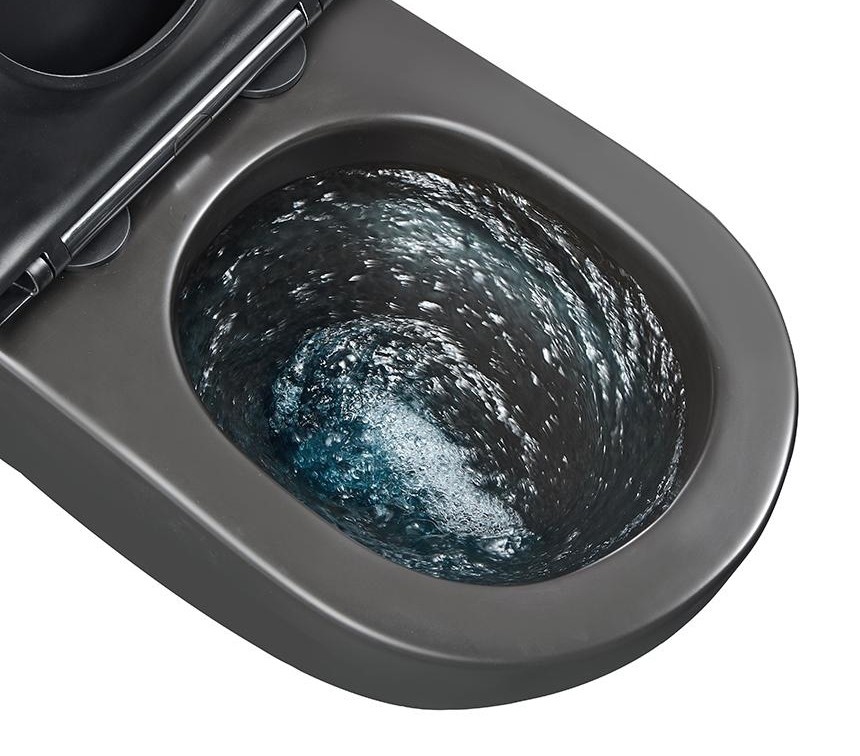 Унитаз подвесной Tornado Gid Tr2122TF-Bm 62261Y черный матовый 49x36x36