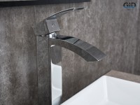 Смеситель высокий для раковины Gid Victoria L120-CH-D L120CHD хром