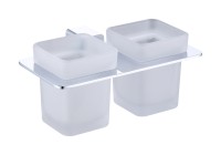 Держатель + 2 Стакана Raglo хром