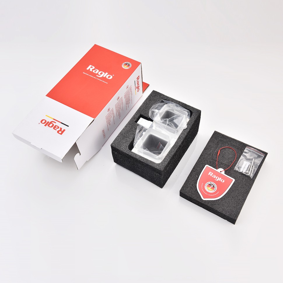 Держатель + 2 Стакана Raglo хром