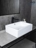 Раковина Gid N9129 51125 накладная белая 51x38x15