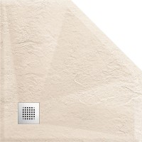 Поддон для душа из искусственного камня VST-4SP9090C, 900*900*25, бежевый