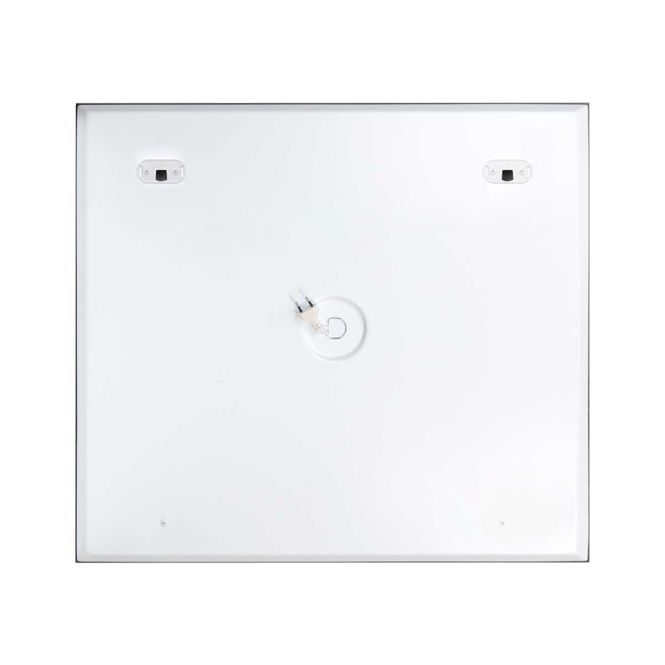 Зеркало LED VLM-3VN8008-2 800х800 c сенсорным выключателем и диммером, антизапотевание