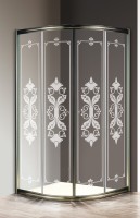 Душевой уголок CEZARES GIUBILEO-R-2-80-SCORREVOLE-CP-Cr