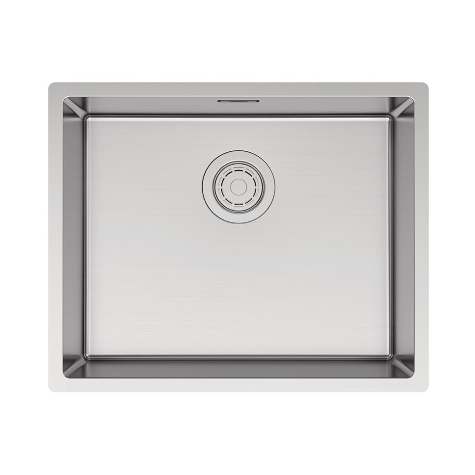 Мойка LASSAN 54 UNI, нерж. сталь, LA54-BS, брашированная нерж. сталь, 540х440мм, Paulmark