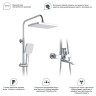 Душевая система Splenka для ванны и душа S30.24 Хром