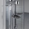 Душевая кабина Niagara Ultra NG-7012-01 (120х120х220) низкий поддон(16см),стекло прозрачное с рисунком,4 места