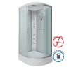 Душевая кабина Niagara Classic NG-33974-14LF (90х70х215) средний поддон(26см),стекло матовое,4 места