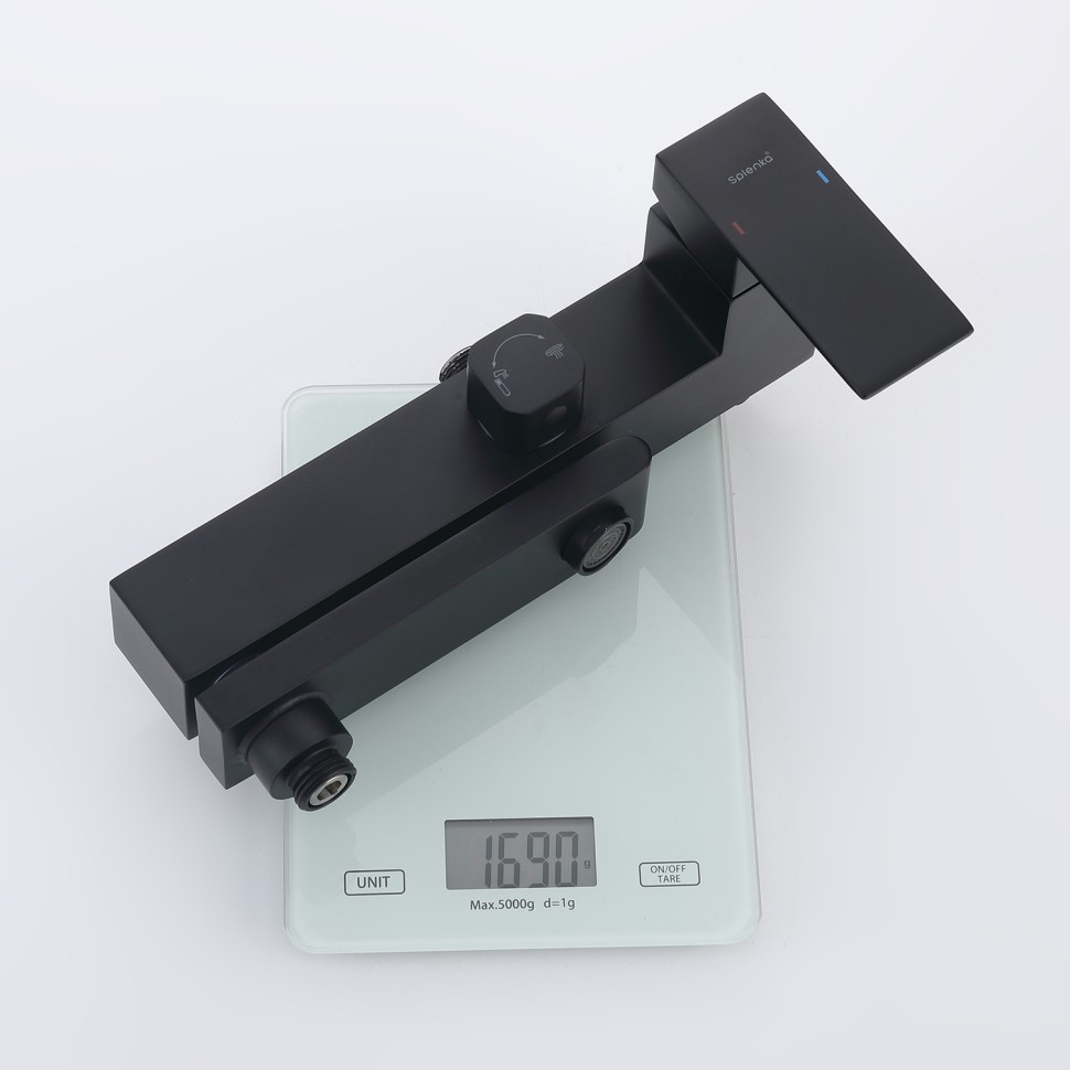 Душевая система Splenka для ванны и душа S224.24.06 Черный