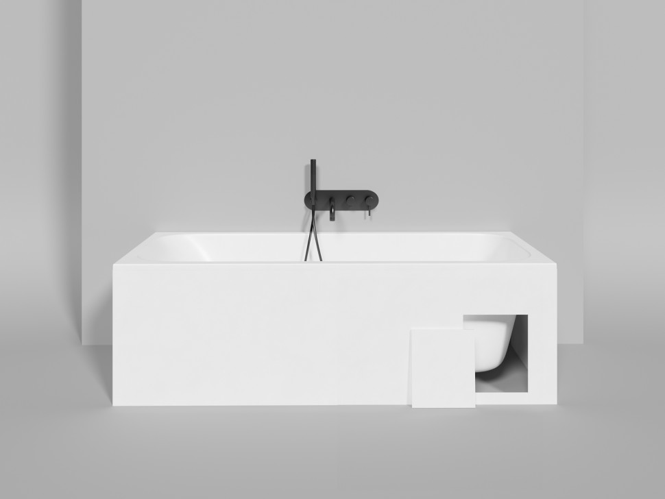 Ванна встраиваемая ORLANDA KIT 170x70 S-Sense Глянцевое