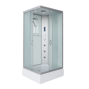 Душевая кабина Niagara Classic NG-33984-14QF (90х80х215) средний поддон(26см),стекло матовое,4 места