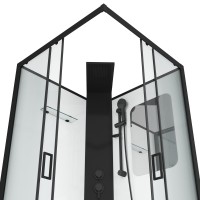 Душевая кабина Grossman Elegans GR250Q (100х100х217) дверь раздвижная,5 мест