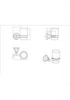 Стакан керамика 73002-1