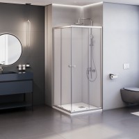 Душевой уголок Dolphin TN-205-J (Прозрачное, 800x800)