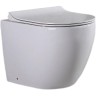 Унитаз приставной Ceramalux белый NS-3176