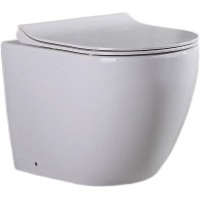 Унитаз приставной Ceramalux белый NS-3176