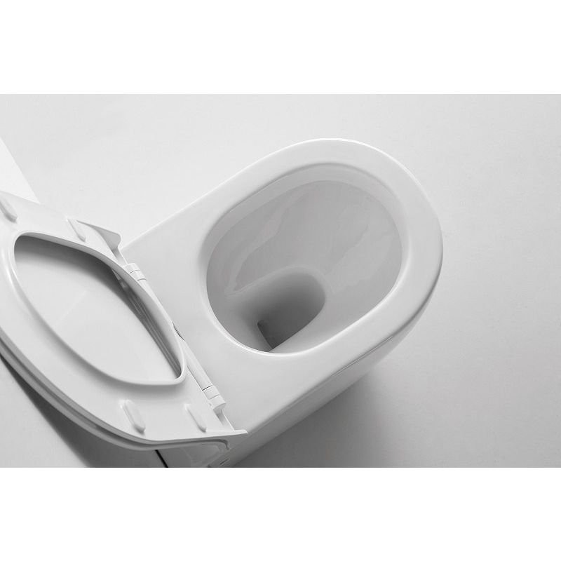 Унитаз приставной Ceramalux белый NS-3176