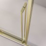 Душевой угол раздвижной Veconi Premium Ptato 300 SP G-L, 1500х900x2000, золото брашированный, стекло прозрачное