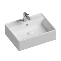 Умывальник чаша накладная прямоугольная Element 590x450x160мм