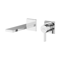 Смеситель для раковины SANCOS Linn c внутренней частью, хром, арт. SC9021CH