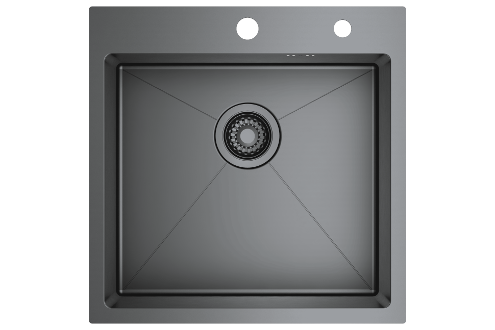 Мойка - профессиональная ручная работа Raglo, графит