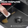 Мойка - профессиональная ручная работа Raglo, графит