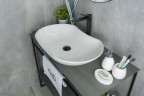 Раковина Gid N9175 51128 накладная белая 66.5x41x12