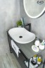 Раковина Gid N9175 51128 накладная белая 66.5x41x12