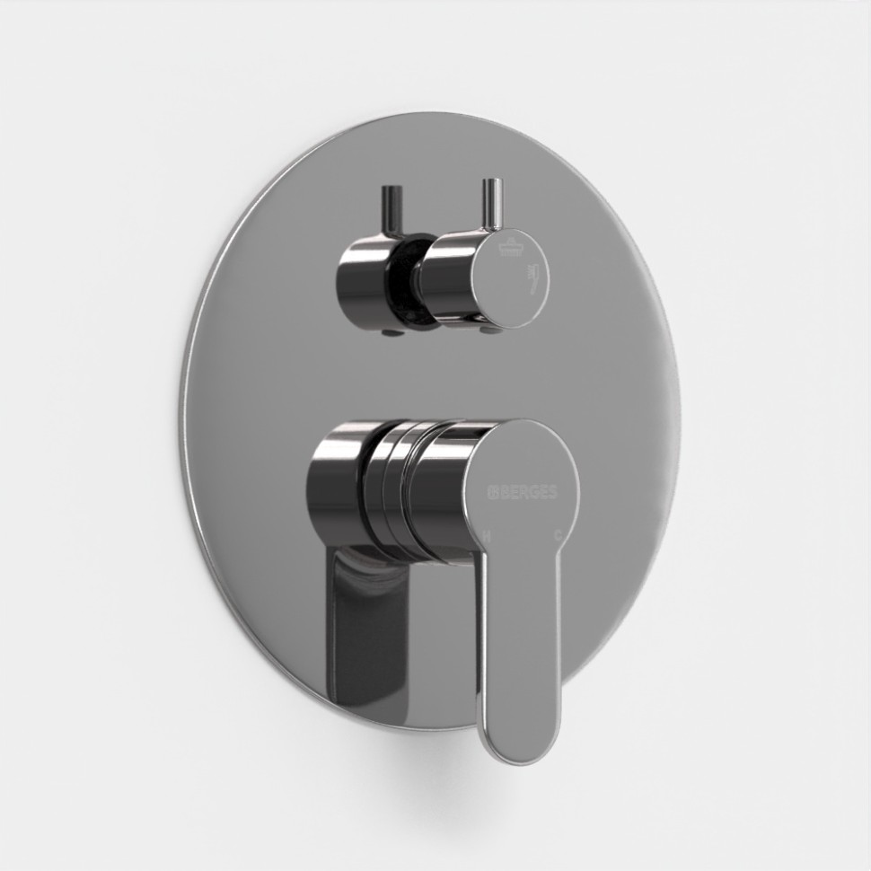 Душевой комплект BERGES NARDIS 2R, хром