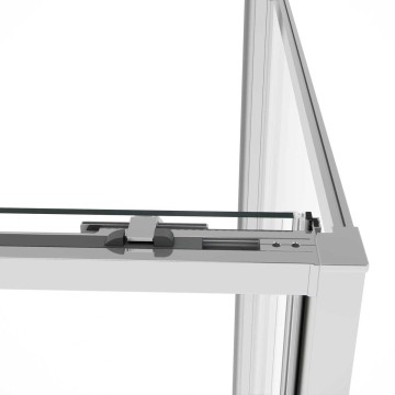 Душевой уголок Слим Софт (Slim Soft) VSR-1SS9010CL, 1000*900, хром, стекло прозрачное