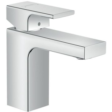 Смеситель Hansgrohe Vernis Shape для раковины, излив 10 см, с донным клапаном, цвет: хром 71568000