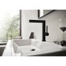 Смеситель для кухни Hansgrohe Finoris черный матовый 76060670