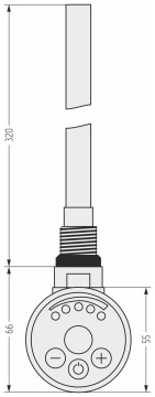 Электронагреватель LUX-01T / 300W