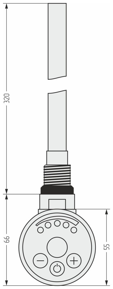 Электронагреватель LUX-01T / 300W