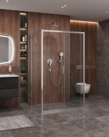 Душевой уголок CEZARES MOLVENO-AH-12-160/80-C-Cr-IV